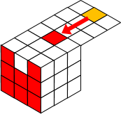 １面を揃える考え方４（ルービックキューブ）